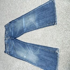 7 For All Mankind flip-flop jeans | size 28 x 29